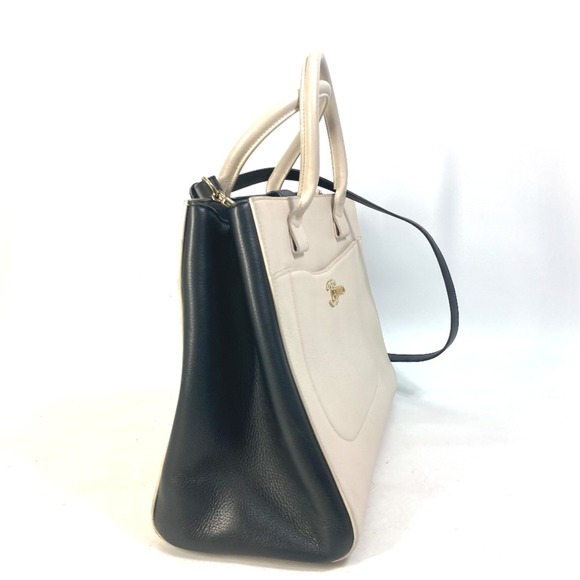 CHANEL CC Mark Bicolor 2WAY Shoulder Bag Beige - Picture 5 of 16